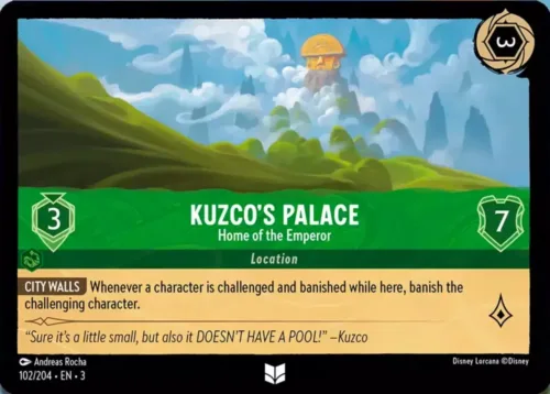 (102/204) Kuzco's Palace - Home of the Emperor - Holo - Into the Inklands