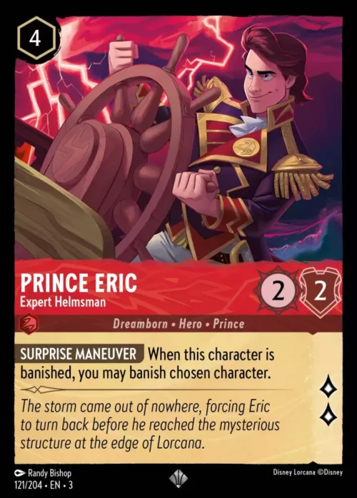 (121/204) Prince Eric - Expert Helmsman - Holo - Into the Inklands