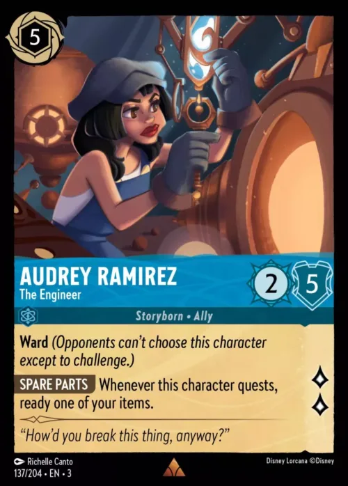 (137/204) Audrey Ramirez - The Engineer - Holo - Into the Inklands