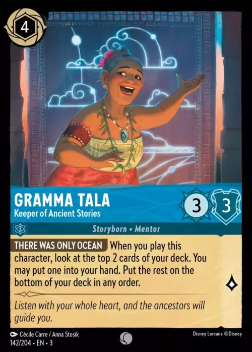 (142/204) Gramma Tala - Keeper of Ancient Stories - Holo - Into the Inklands