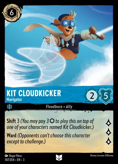 (147/204) Kit Cloudkicker - Navigator - Holo - Into the Inklands