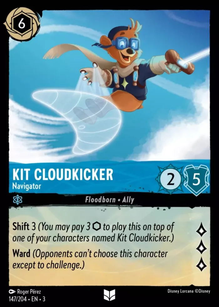 (147/204) Kit Cloudkicker - Navigator - Holo - Into the Inklands