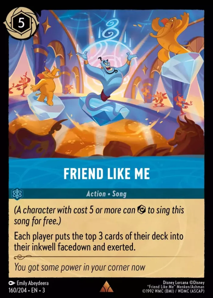 (160/204) Friend Like Me - Holo - Into the Inklands