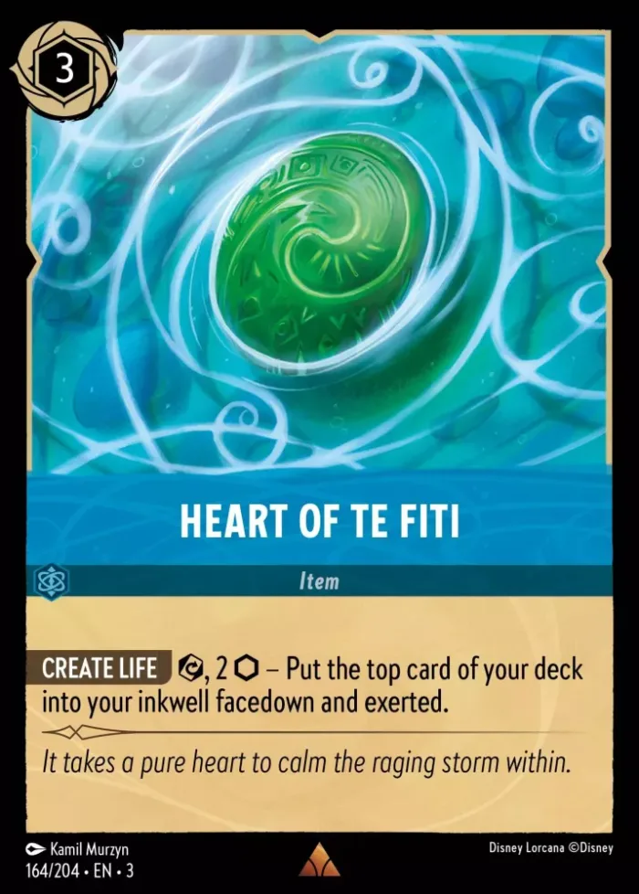 (164/204) Heart of Te Fiti - Holo - Into the Inklands