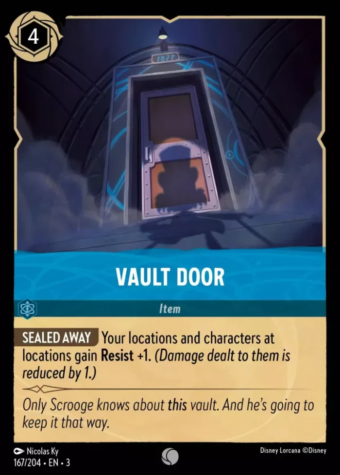 (167/204) Vault Door - Holo - Into the Inklands