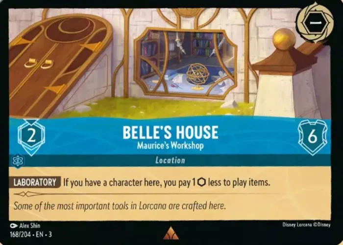 (168/204) Belle's House - Maurice's Workshop - Holo - Into the Inklands