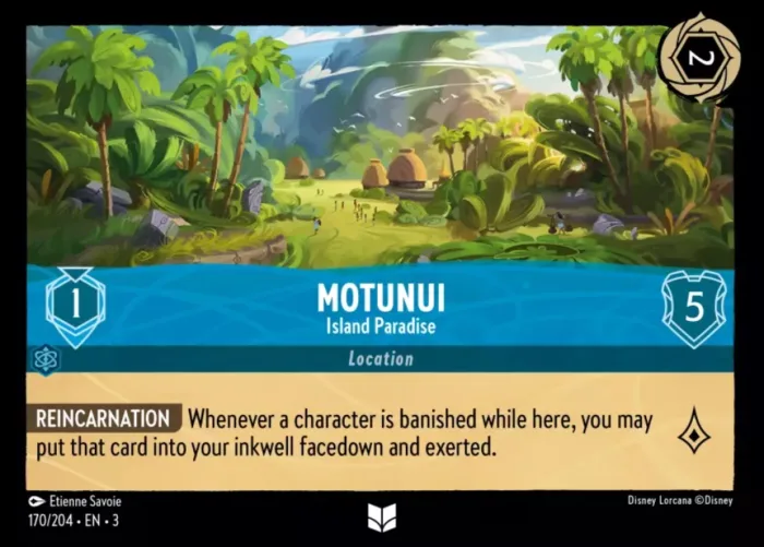 (170/204) Motunui - Island Paradise - Holo - Into the Inklands