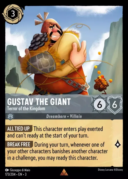 (173/204) Gustav the Giant - Terror of the Kingdom - Holo - Into the Inklands