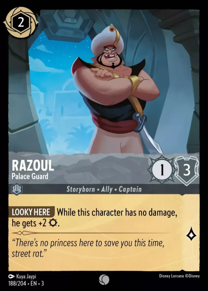 (188/204) Razoul - Palace Guard - Holo - Into the Inklands