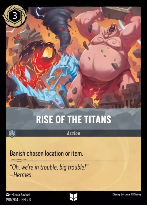 (198/204) Rise of the Titans - Holo - Into the Inklands