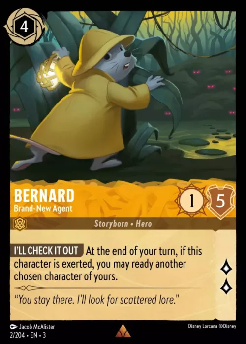 (002/204) Bernard - Brand-New Agent - Holo - Into the Inklands