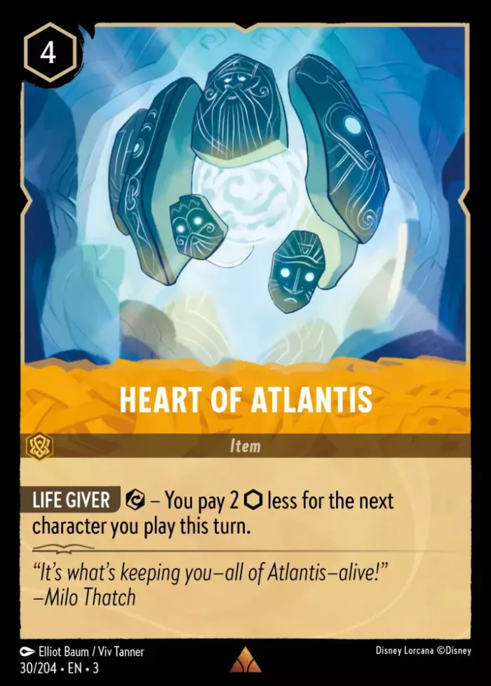 (030/204) Heart of Atlantis - Holo - Into the Inklands