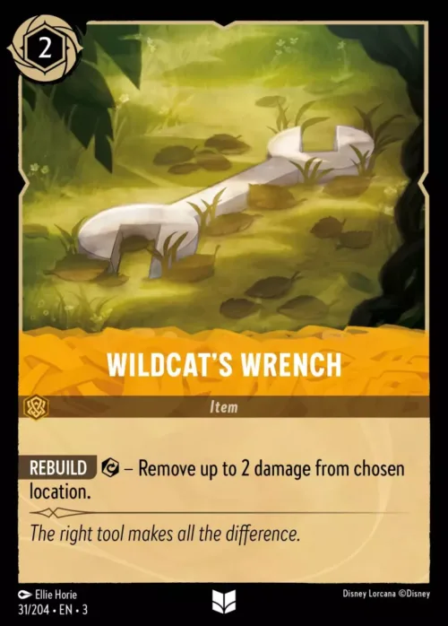 (031/204) Wildcat's Wrench - Holo - Into the Inklands