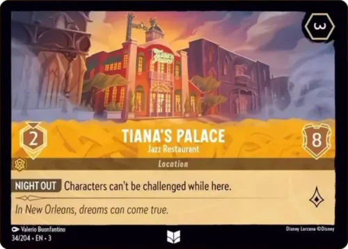 (034/204) Tiana's Palace - Jazz Restaurant - Holo - Into the Inklands