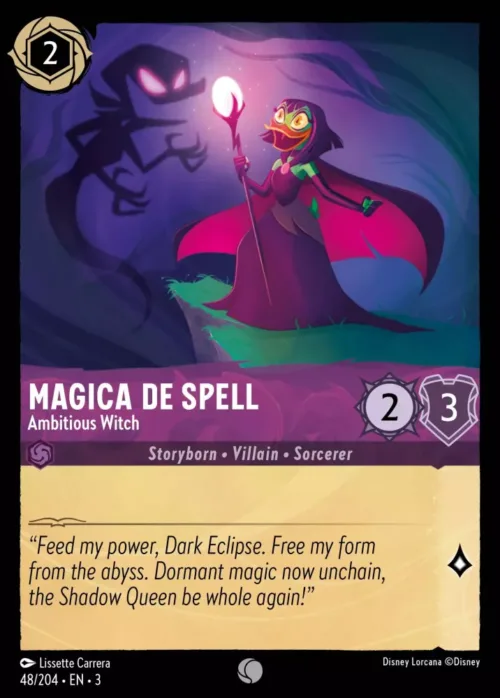 (048/204) Magica De Spell - Ambitious Witch - Holo - Into the Inklands