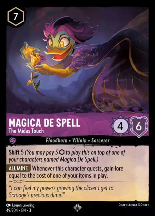 (049/204) Magica De Spell - Midas Touch - Holo - Into the Inklands