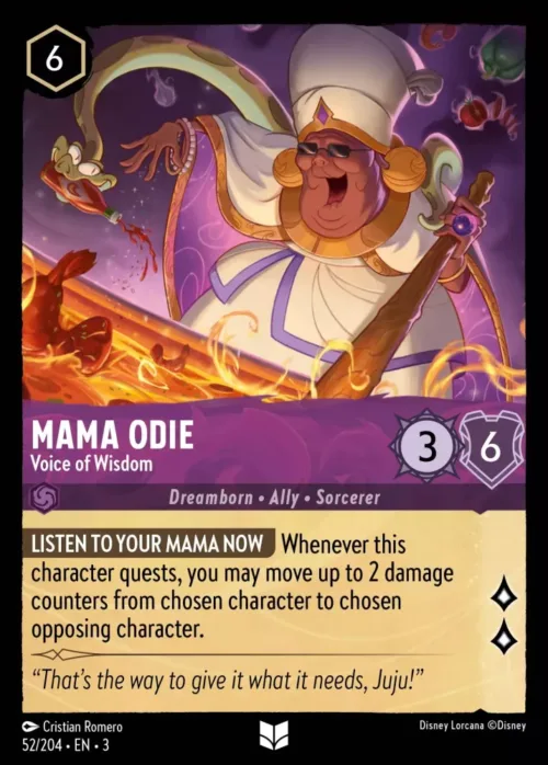 (052/204) Mama Odie - Voice of Wisdom - Holo - Into the Inklands