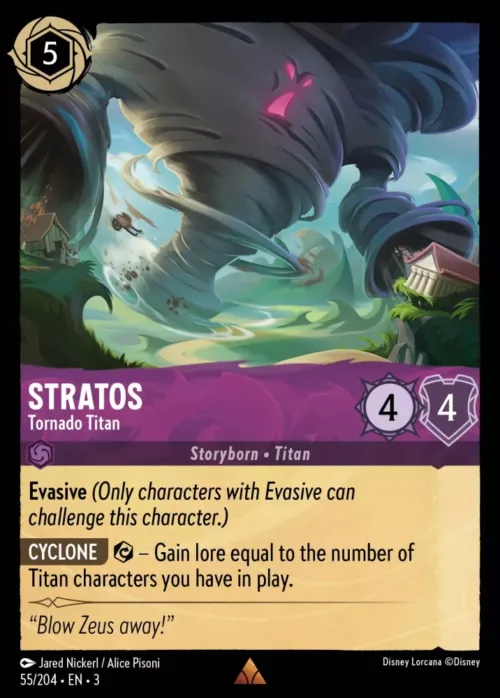 (055/204) Stratos - Tornado Titan - Holo - Into the Inklands