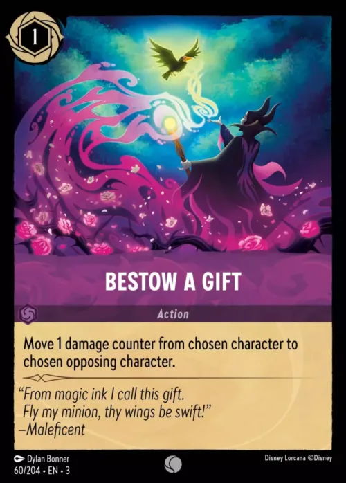 (060/204) Bestow A Gift - Holo - Into the Inklands