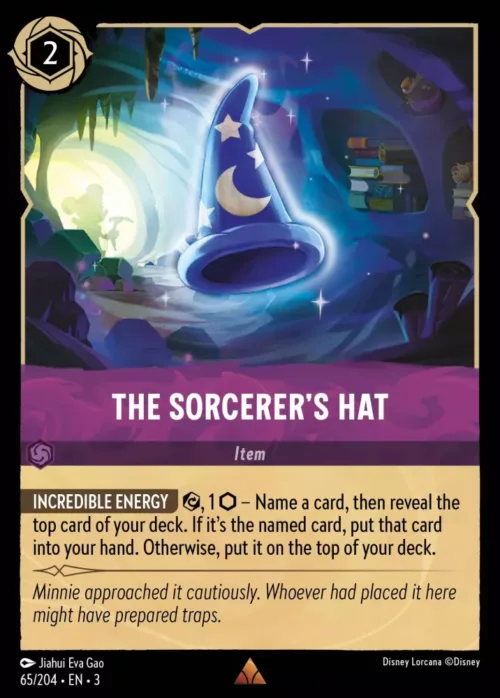 (065/204) The Sorcerer's Hat - Holo - Into the Inklands