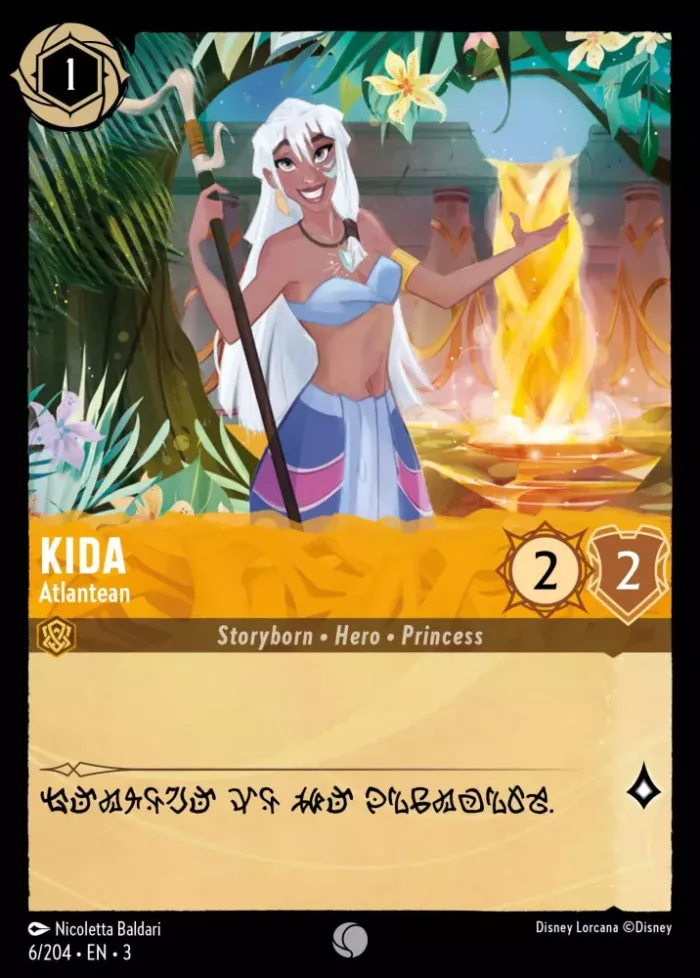 (006/204) Kida - Atlantean - Holo - Into the Inklands