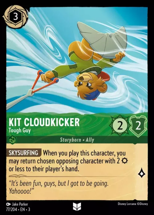 (077/204) Kit Cloudkicker - Tough Guy - Holo - Into the Inklands