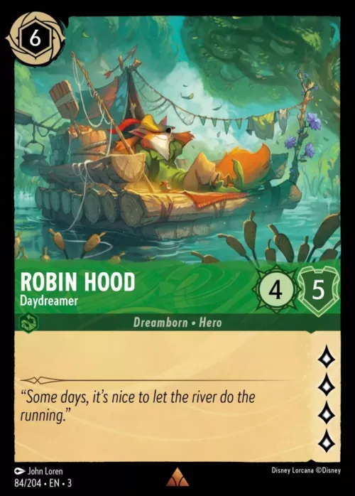 (084/204) Robin Hood - Daydreamer - Holo - Into the Inklands