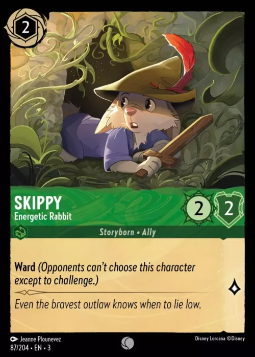 (087/204) Skippy - Energetic Rabbit - Holo - Into the Inklands