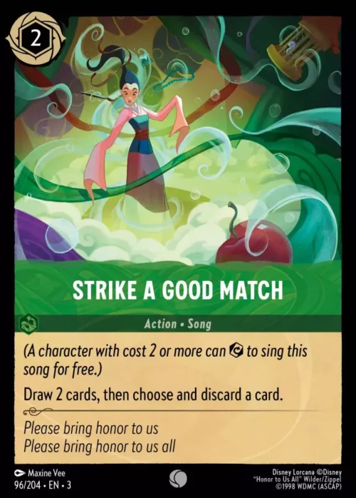 (096/204) Strike a Good Match - Holo - Into the Inklands