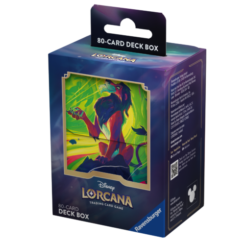 Disney Lorcana: Azurite Sea Deck Box Scar