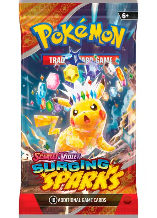 Pokémon SV8: Surging Sparks Booster Pikachu