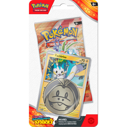 Pokémon SV8: Surging Sparks Checklane Blister Pachirisu