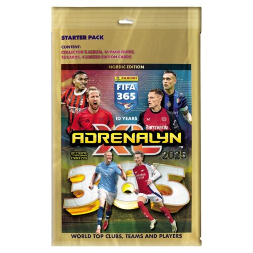 Panini Adrenalyn XL FIFA 365 Nordic Edition 2025 Starter Pack