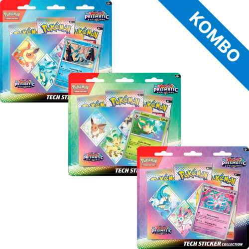 Pokémon SV8.5: Prismatic Evolutions Tech Sticker Collection KOMBO