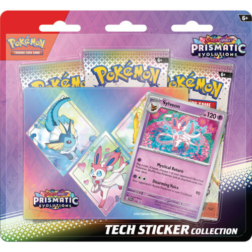 Pokémon SV8.5: Prismatic Evolutions Tech Sticker Collection Sylveon